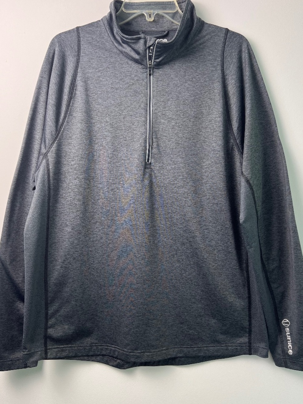 Sunice Men’s Performance 1/4 Zip Pullover Moisture-Wicking Golf/Activewear Large